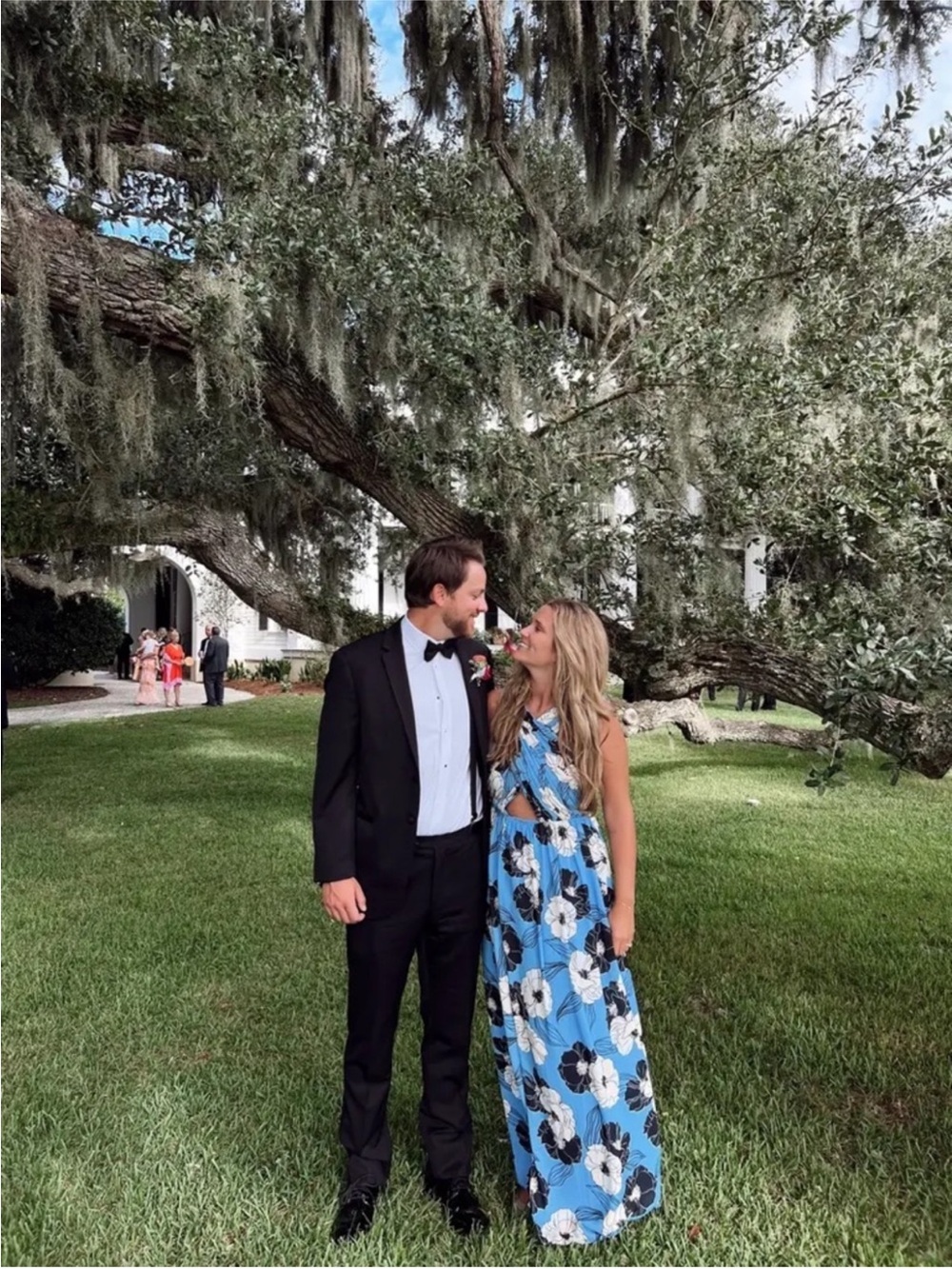 Dress The Population Rose Gown